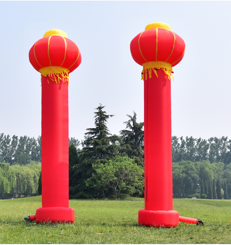 阿鲁科尔沁传统灯笼柱